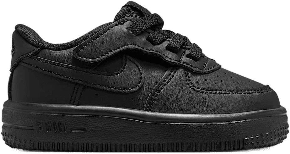 Nike Force 1 Low EasyOn hardloopschoen voor kinderen – Zwart
