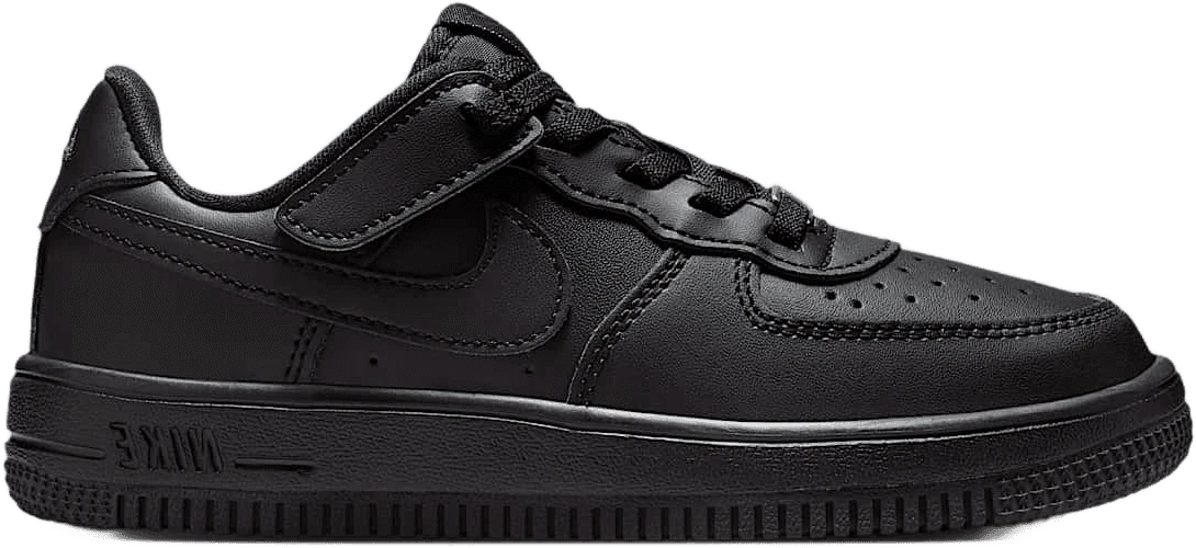 Nike Force 1 Low EasyOn hardloopschoen voor kinderen – Zwart