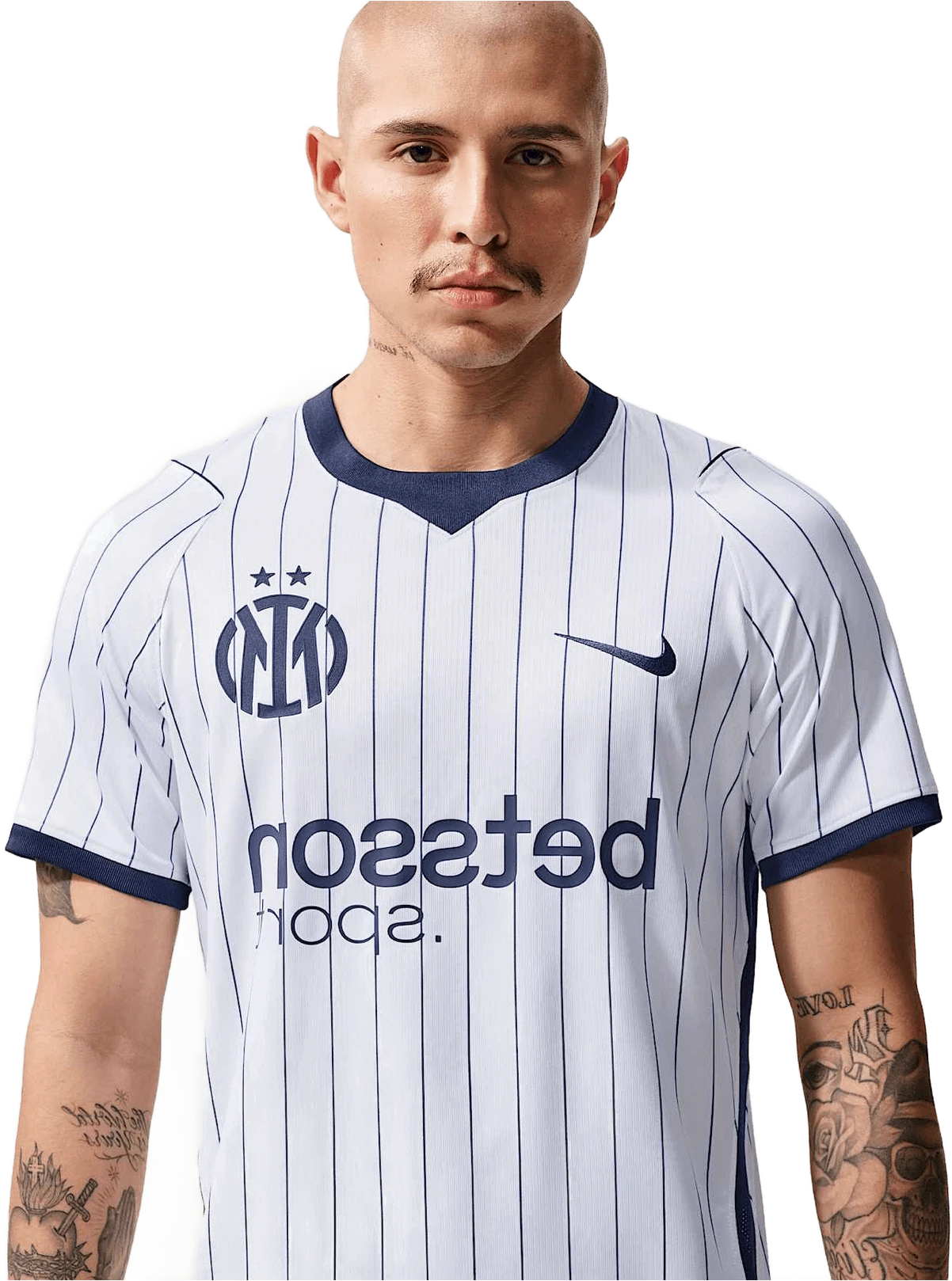 Nike Inter Milan 2026/27 Stadium Uit hardloopschoen voor heren – Wit