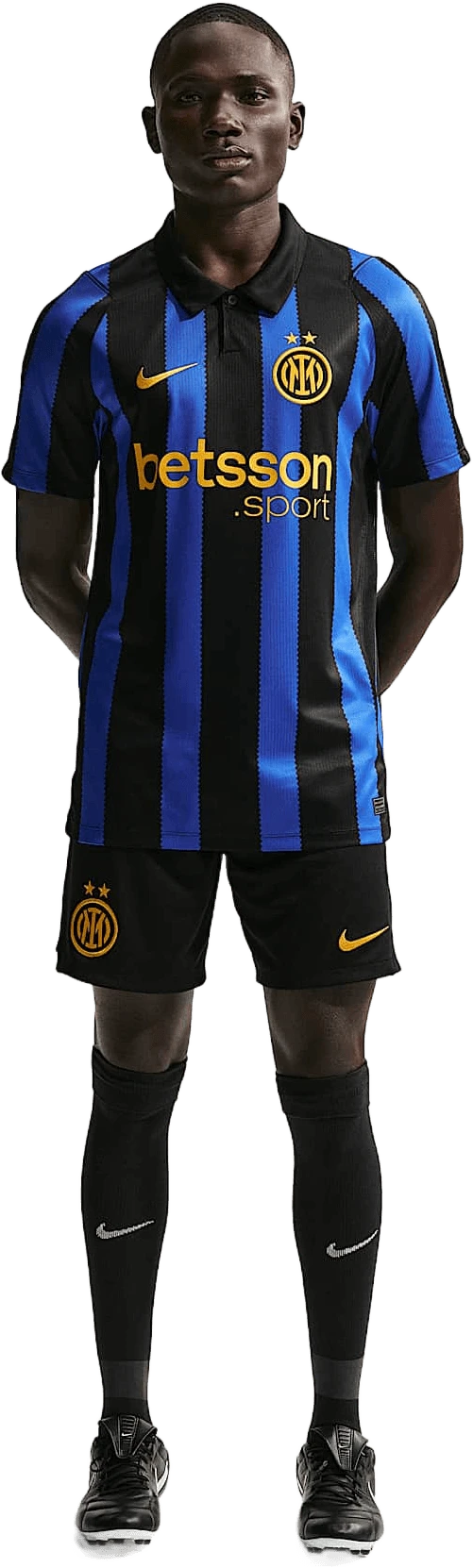 Nike Inter Milan 2026/27 Stadium Thuis hardloopschoen voor heren – Zwart