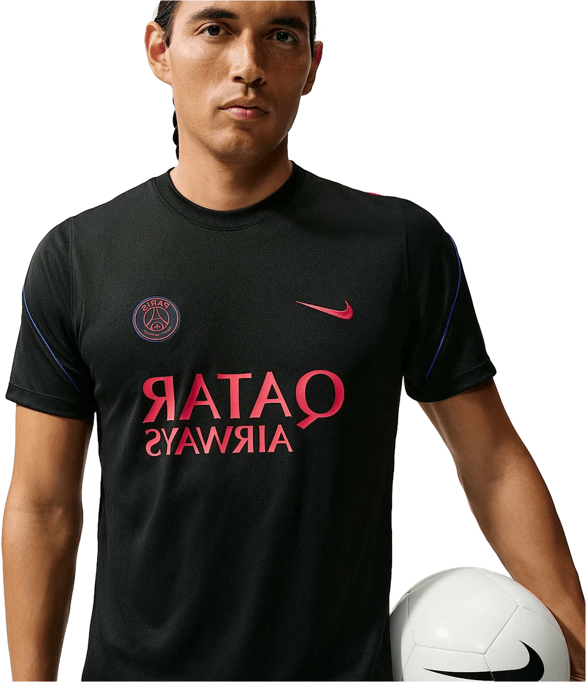 Nike Paris Saint-Germain Strike hardloopschoen voor heren – Zwart