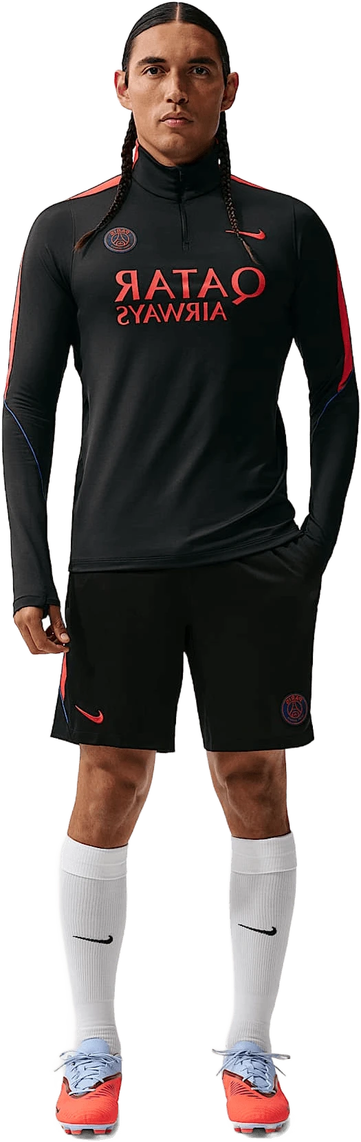 Nike Paris Saint-Germain Strike hardloopschoen voor heren – Zwart