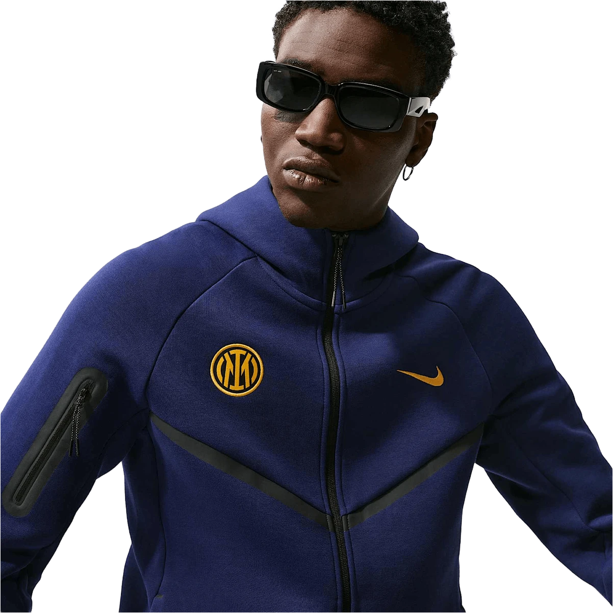 Nike Inter Milan Tech Fleece Windrunner hardloopschoen voor heren – Blauw