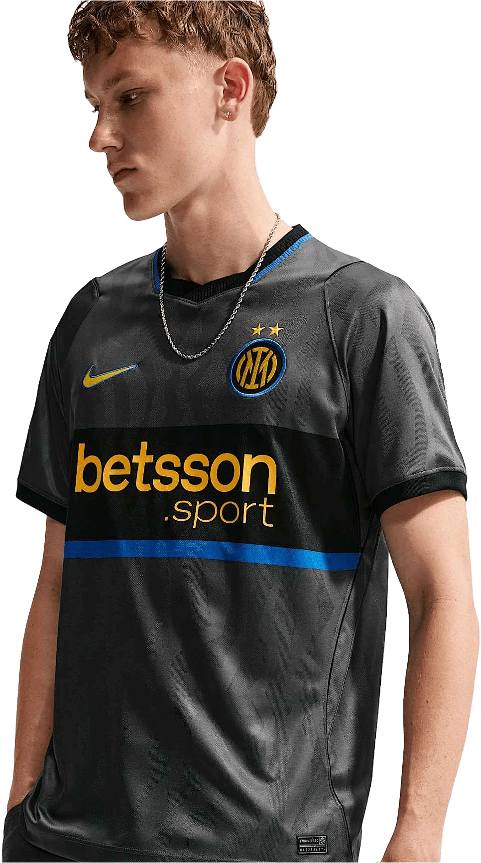 Nike Inter Milan 2026/27 Stadium Derde hardloopschoen voor heren – Grijs