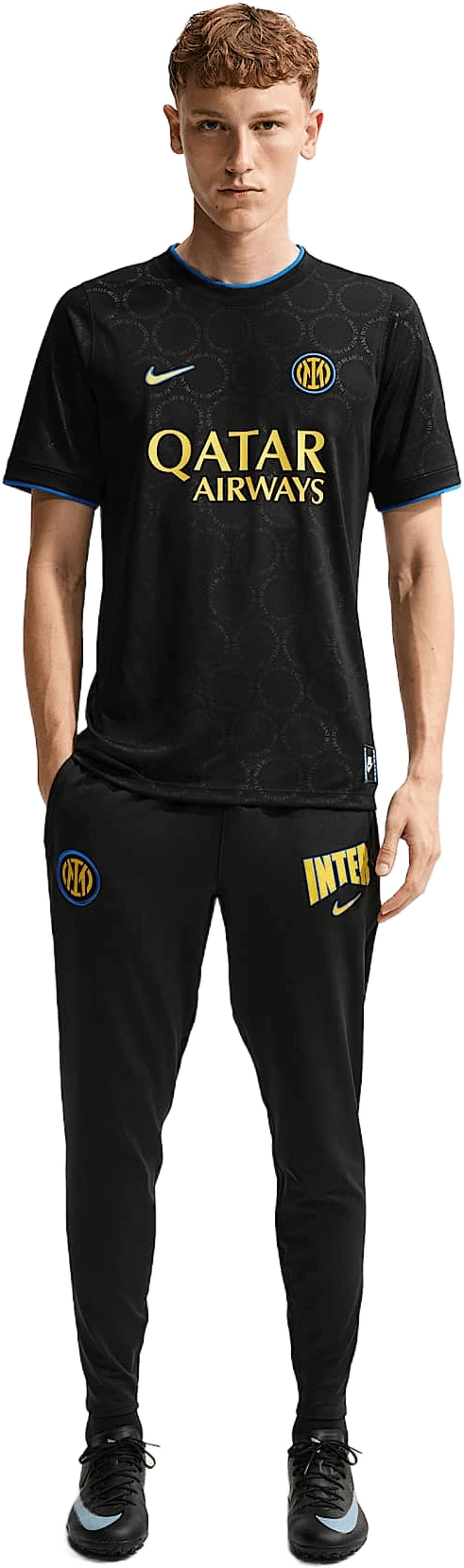 Nike Inter Milan Strike Derde hardloopschoen voor heren – Zwart