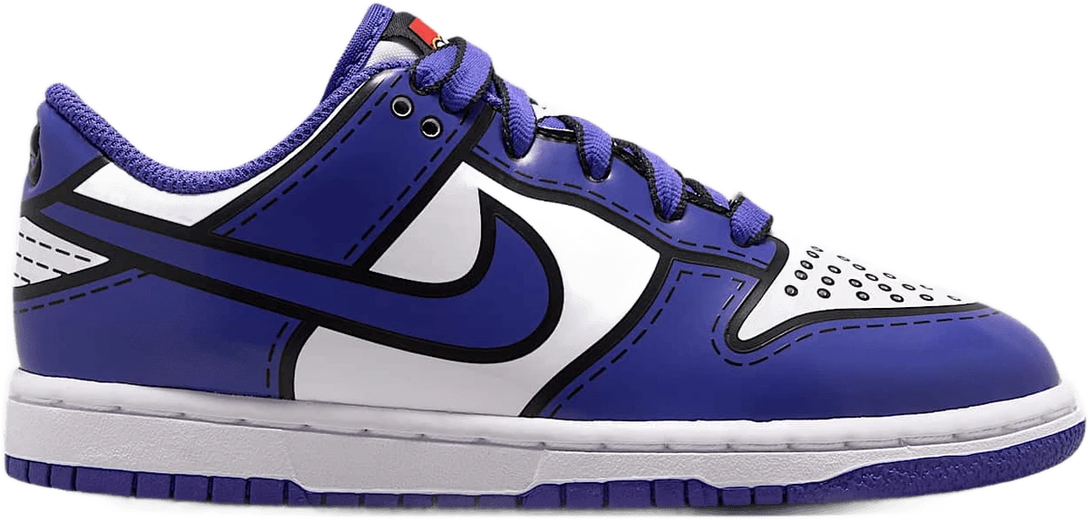 Nike Dunk Low X Lego Collection hardloopschoen voor kinderen – Wit