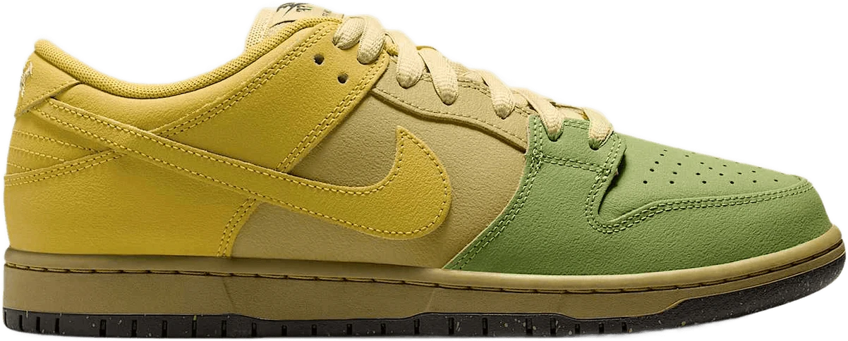 Nike Sb Dunk Low Pro hardloopschoen voor heren – Geel