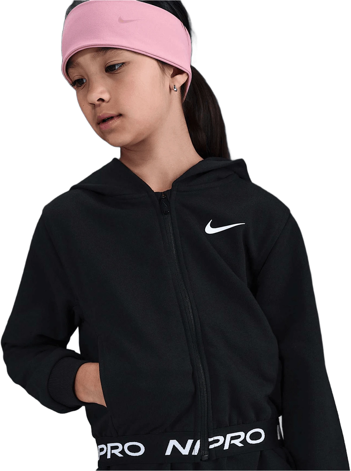 Nike Pro Essentials hardloopschoen voor kinderen – Zwart