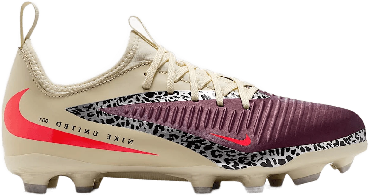 Nike United Jr. Phantom 6 Low Academy hardloopschoen voor kinderen – Rood