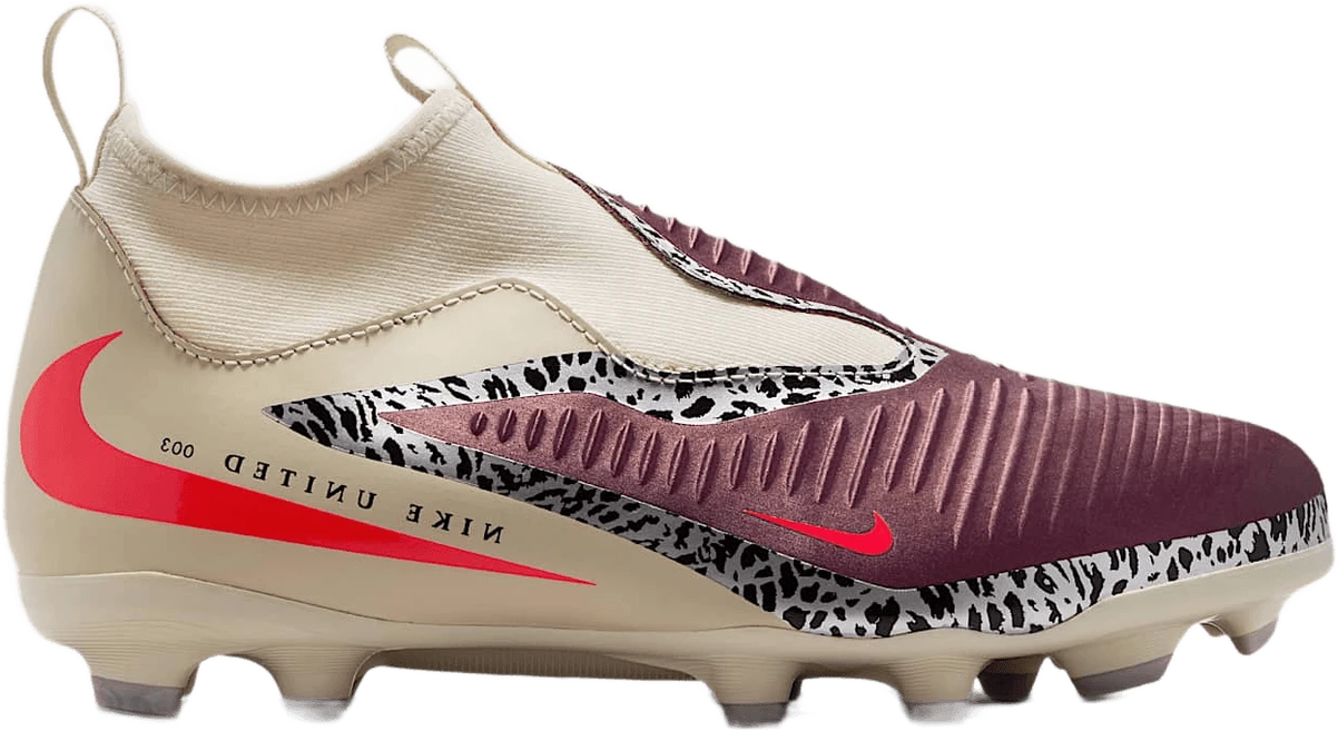 Nike United Jr. Phantom 6 High Academy hardloopschoen voor kinderen – Rood