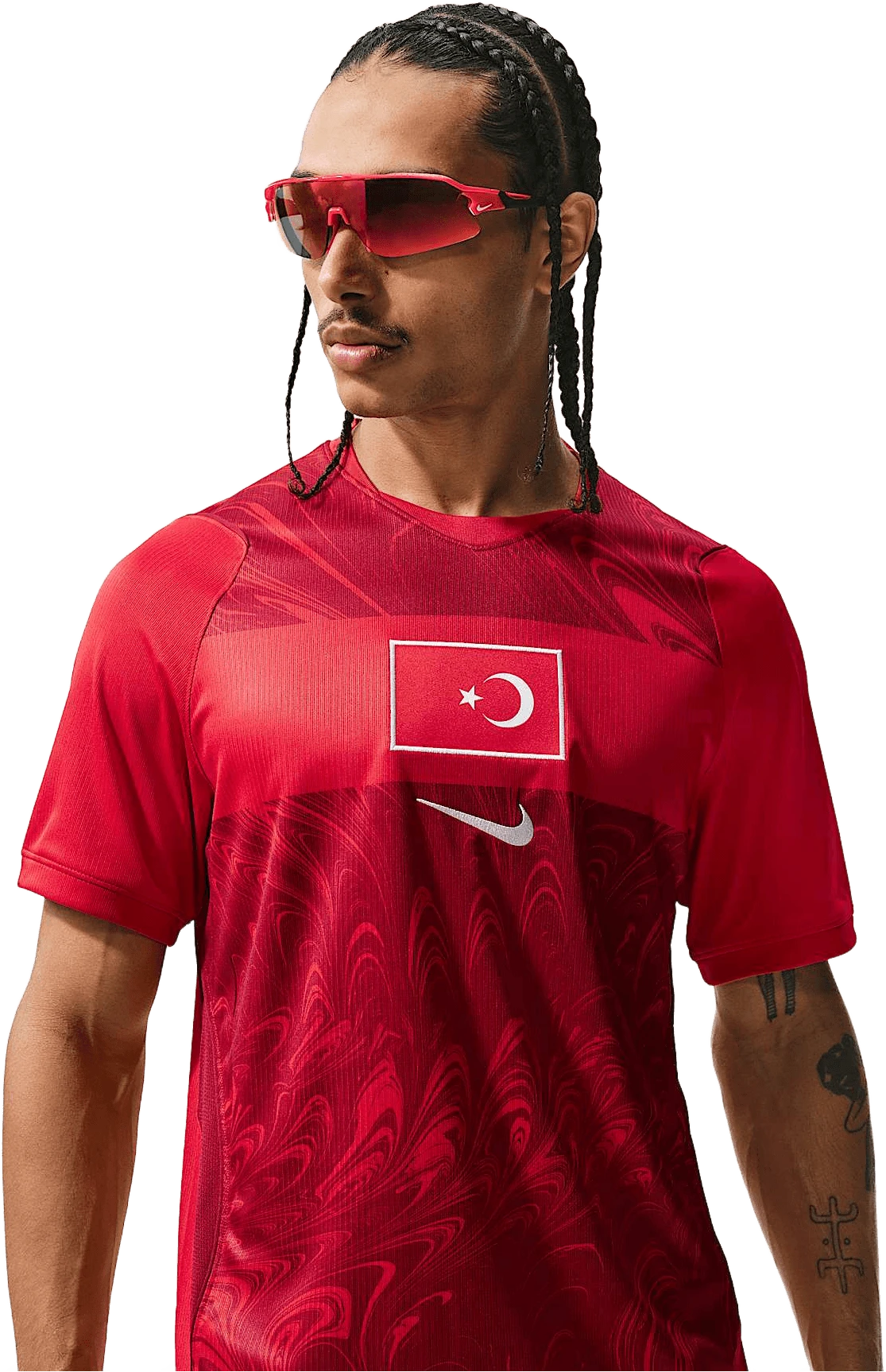 Nike Turkije 2026 Stadion Thuis hardloopschoen voor heren – Rood