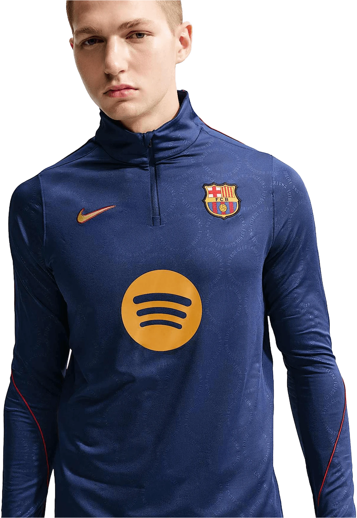 Nike Fc Barcelona Strike Derde hardloopschoen voor heren – Blauw