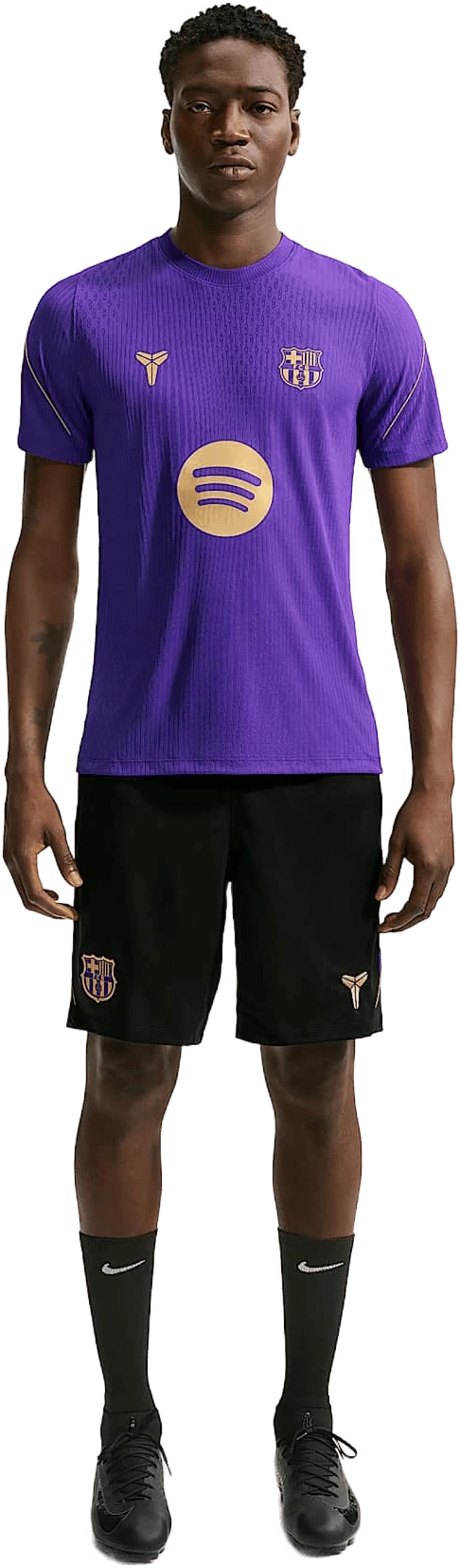 Nike Fc Barcelona Strike Uit hardloopschoen voor heren – Zwart
