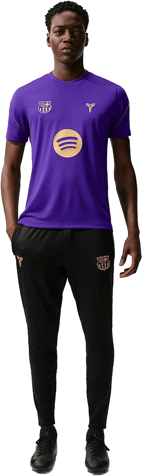 Nike Fc Barcelona Strike Uit hardloopschoen voor heren – Zwart