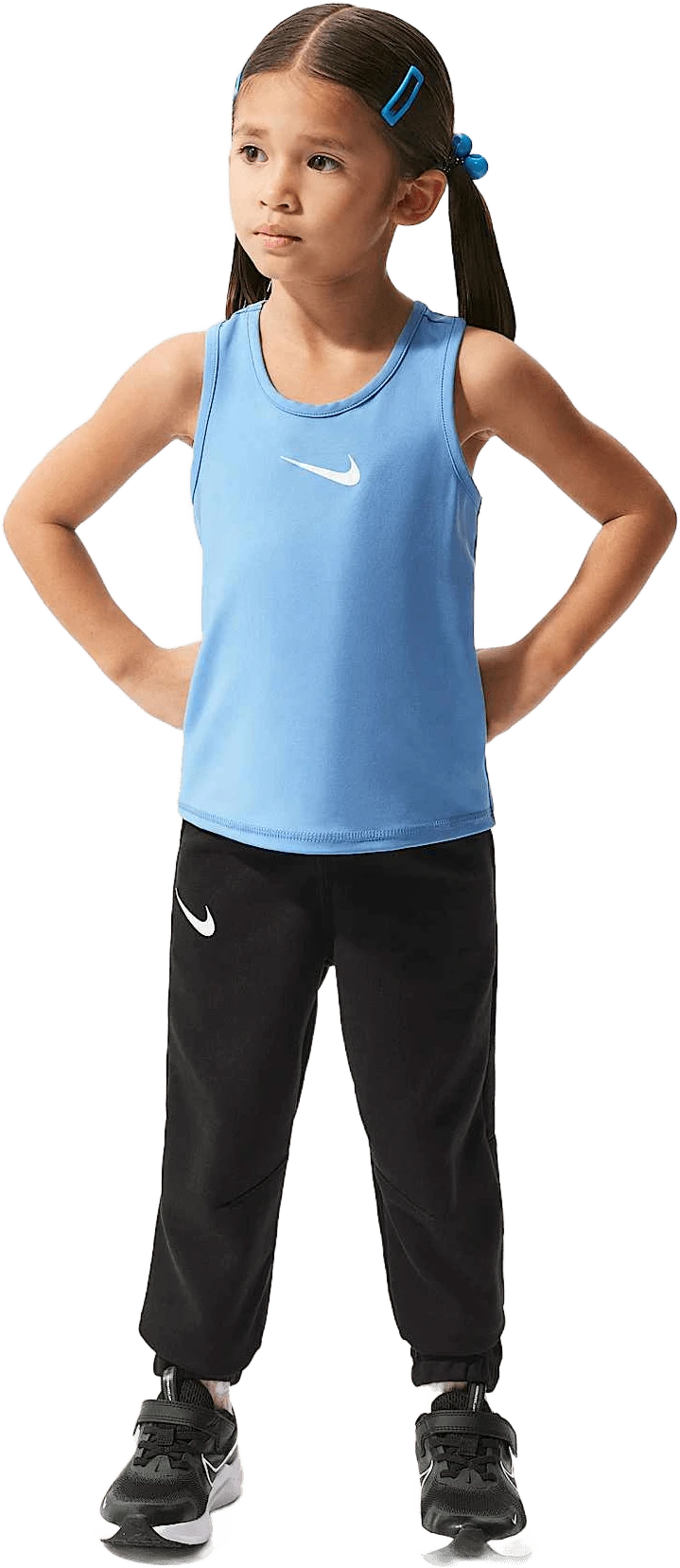 Nike Pro hardloopschoen voor kinderen – Zwart