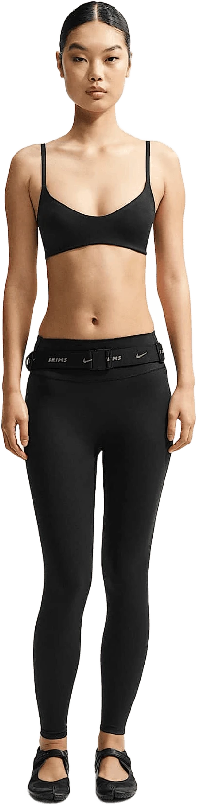 Nike NikeSKIMS Matte hardloopschoen voor dames – Zwart