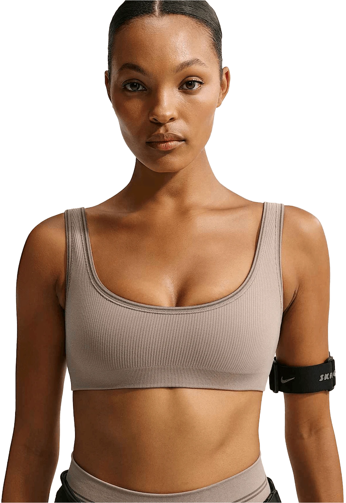 Nike NikeSKIMS Ribbed Seamless hardloopschoen voor dames – Bruin