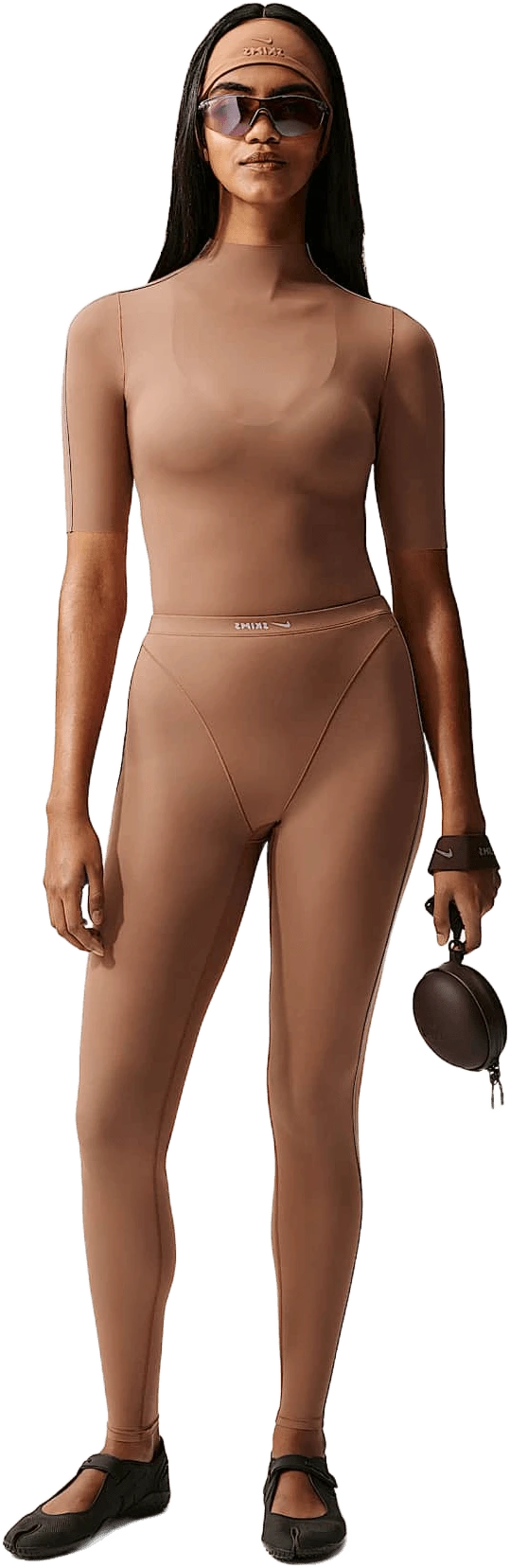 Nike NikeSKIMS Weightless hardloopschoen voor dames – Bruin