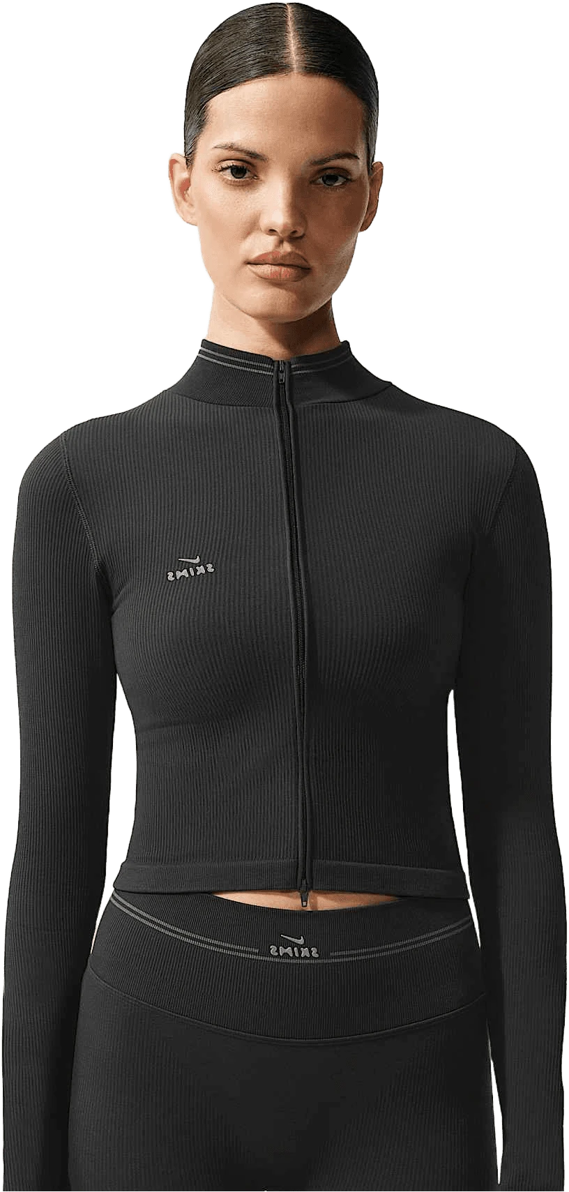 Nike NikeSKIMS Ribbed Seamless hardloopschoen voor dames – Zwart
