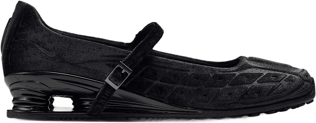 Nike Shox Z Calistra Velvet hardloopschoen voor dames – Zwart