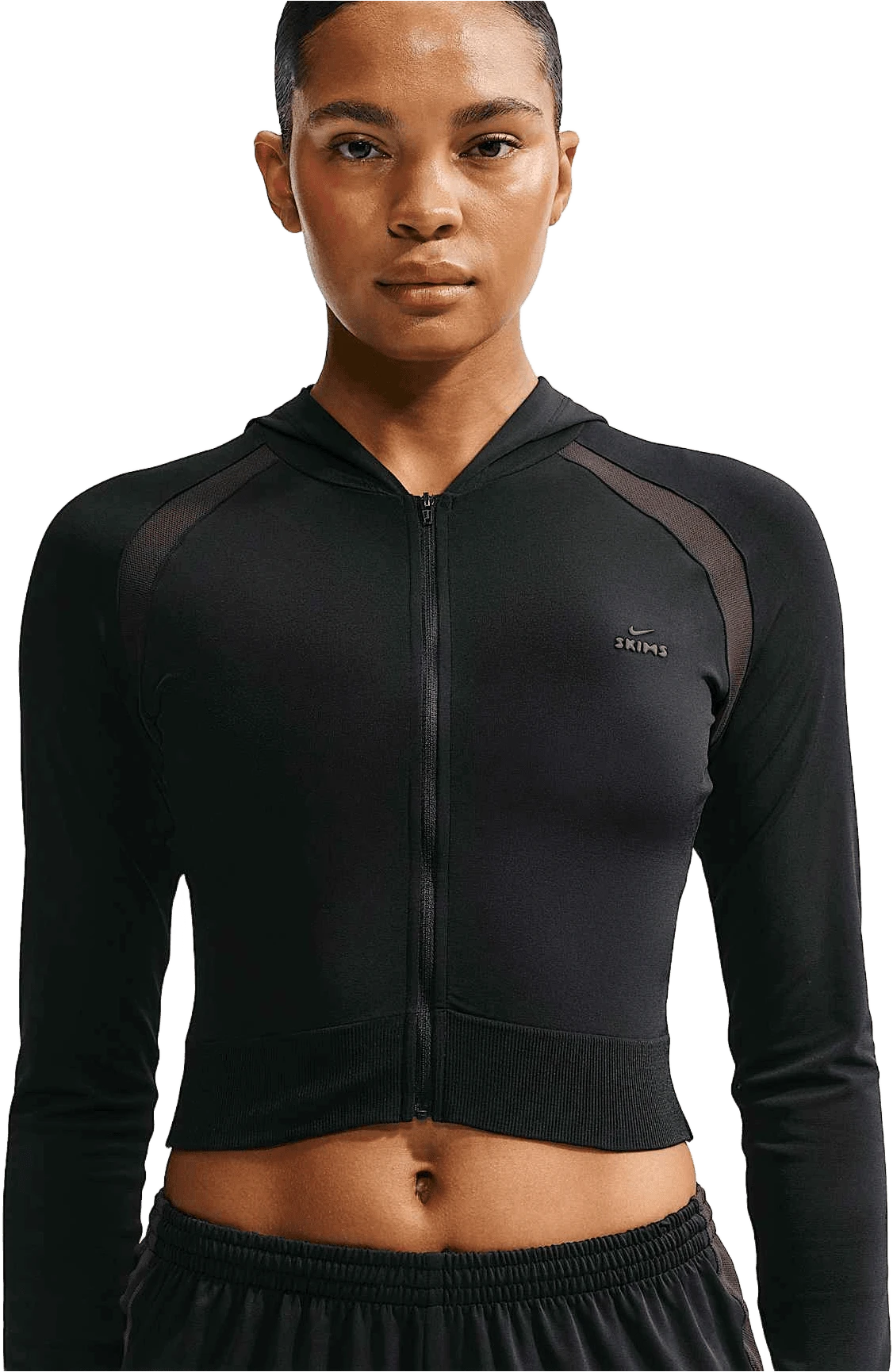 Nike NikeSKIMS Stretch Knit hardloopschoen voor dames – Zwart