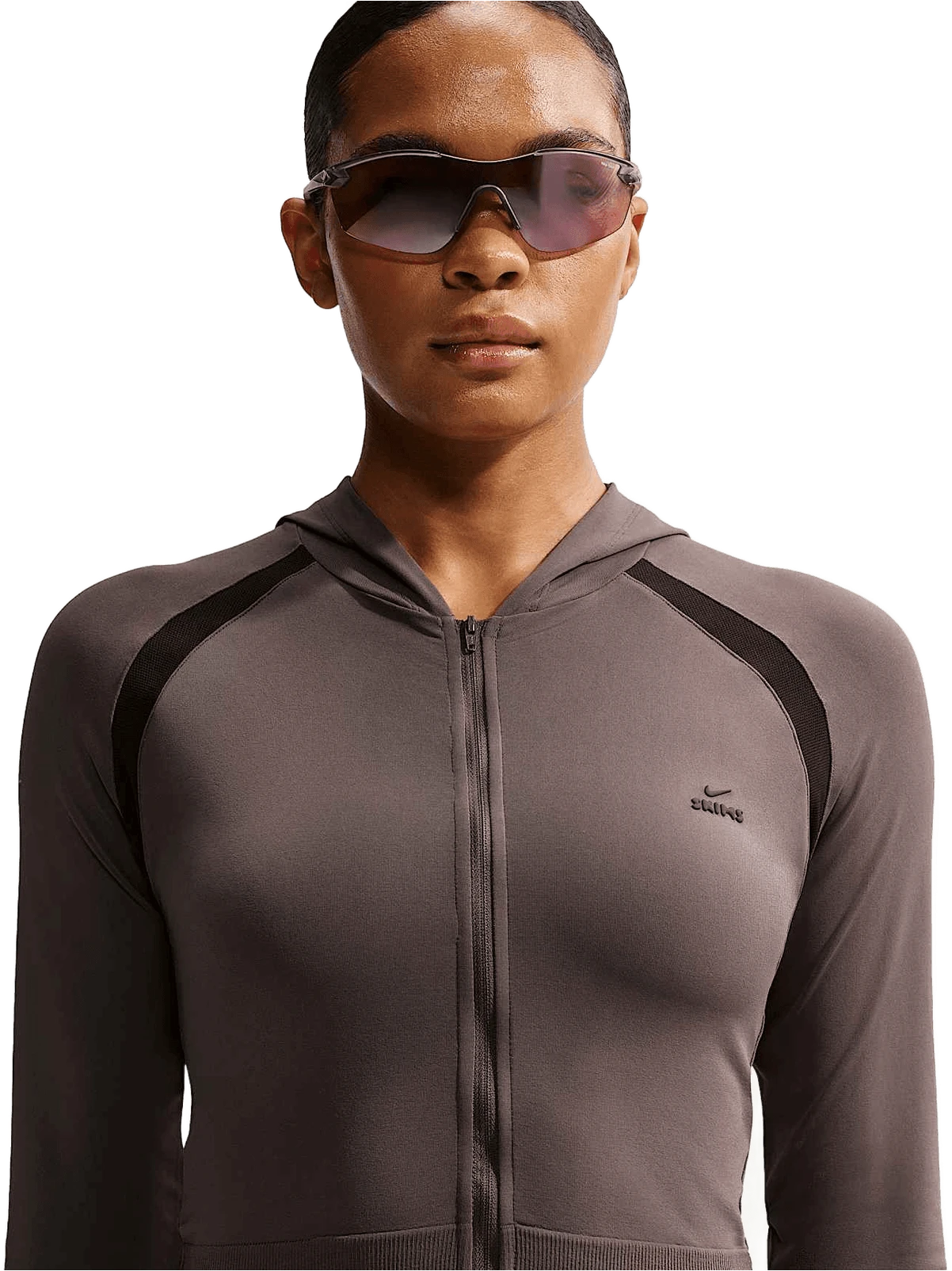 Nike NikeSKIMS Stretch Knit hardloopschoen voor dames – Bruin