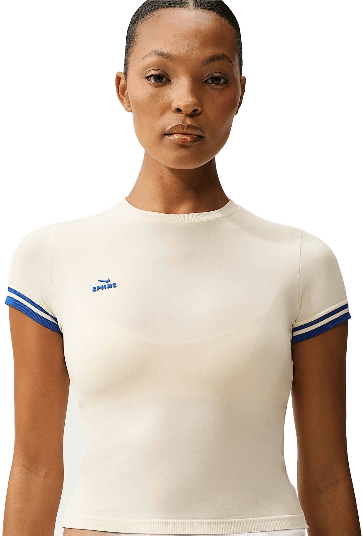 Nike NikeSKIMS Stretch Knit hardloopschoen voor dames – Wit