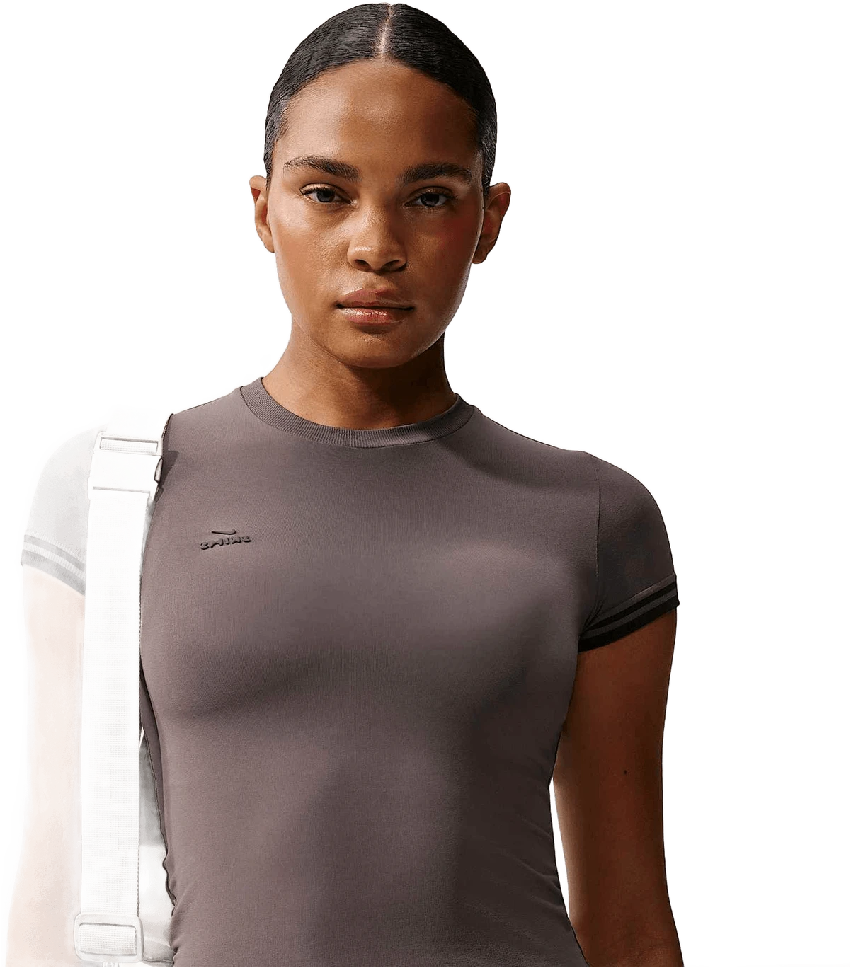 Nike NikeSKIMS Stretch Knit hardloopschoen voor dames – Bruin