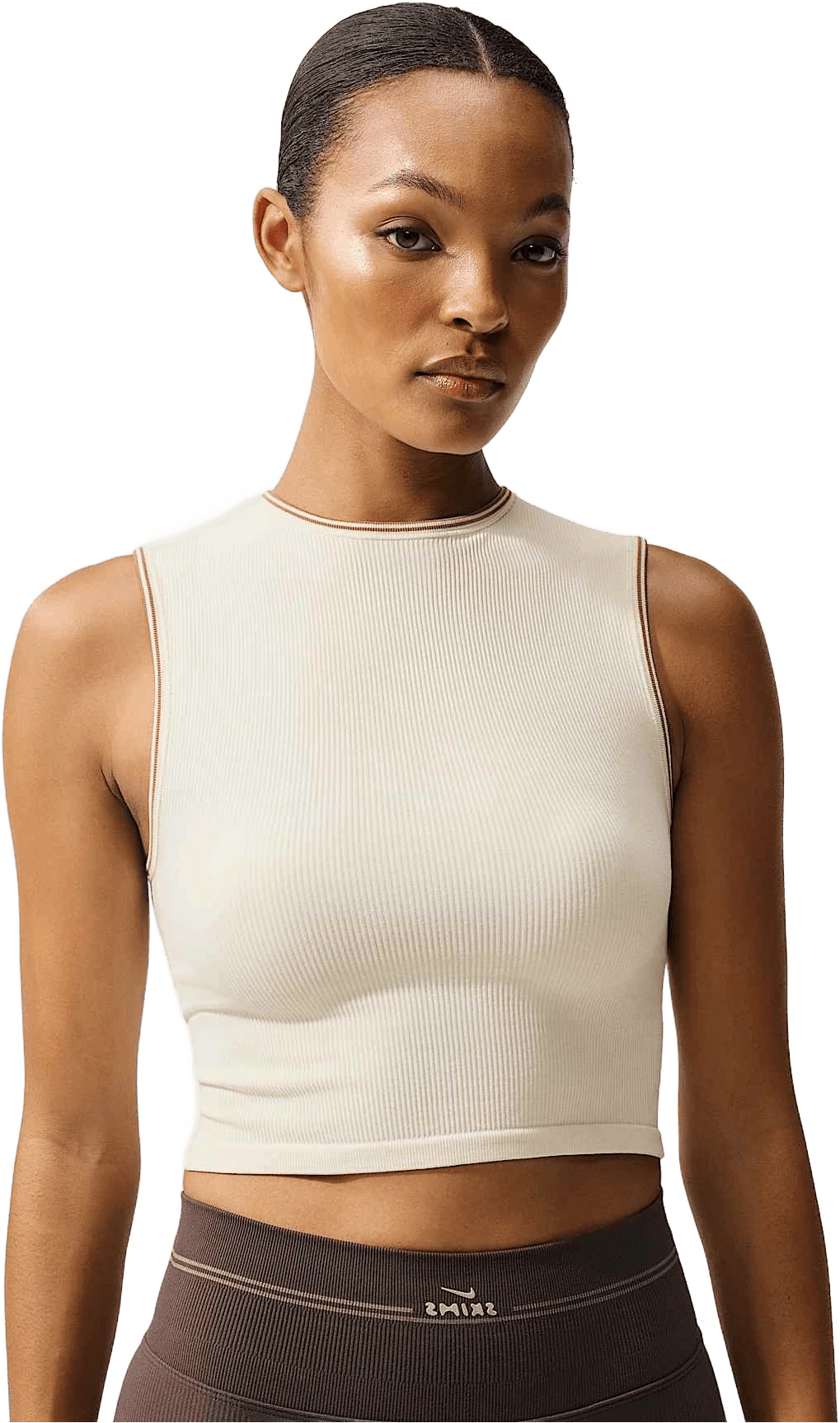 Nike NikeSKIMS Ribbed Seamless hardloopschoen voor dames – Wit