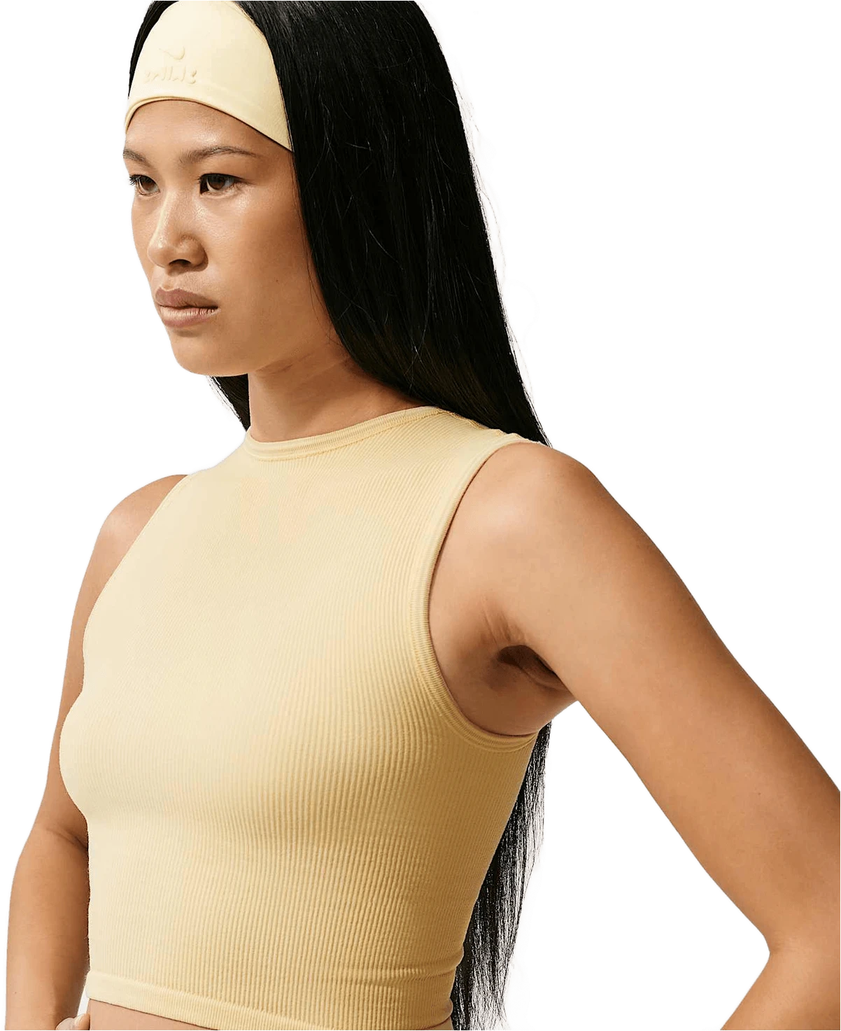 Nike NikeSKIMS Ribbed Seamless hardloopschoen voor dames – Geel