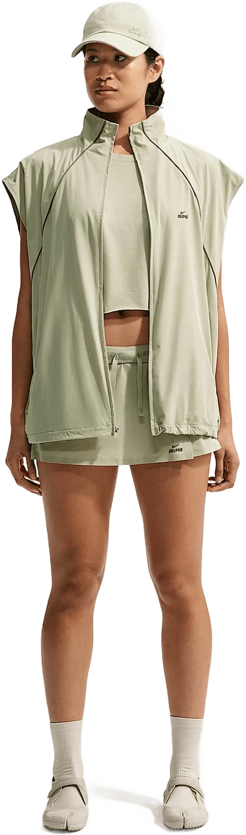 Nike NikeSKIMS Stretch Nylon hardloopschoen voor dames – Groen