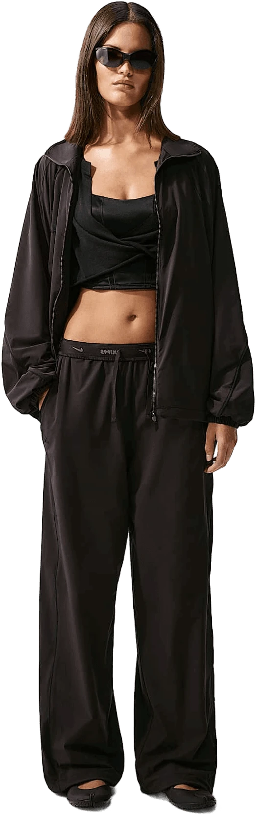 Nike NikeSKIMS Stretch Nylon hardloopschoen voor dames – Bruin