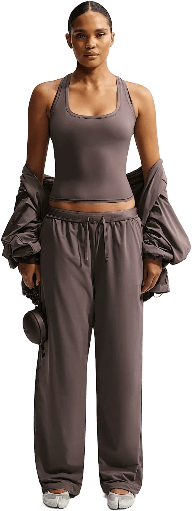 Nike NikeSKIMS Stretch Nylon hardloopschoen voor dames – Bruin