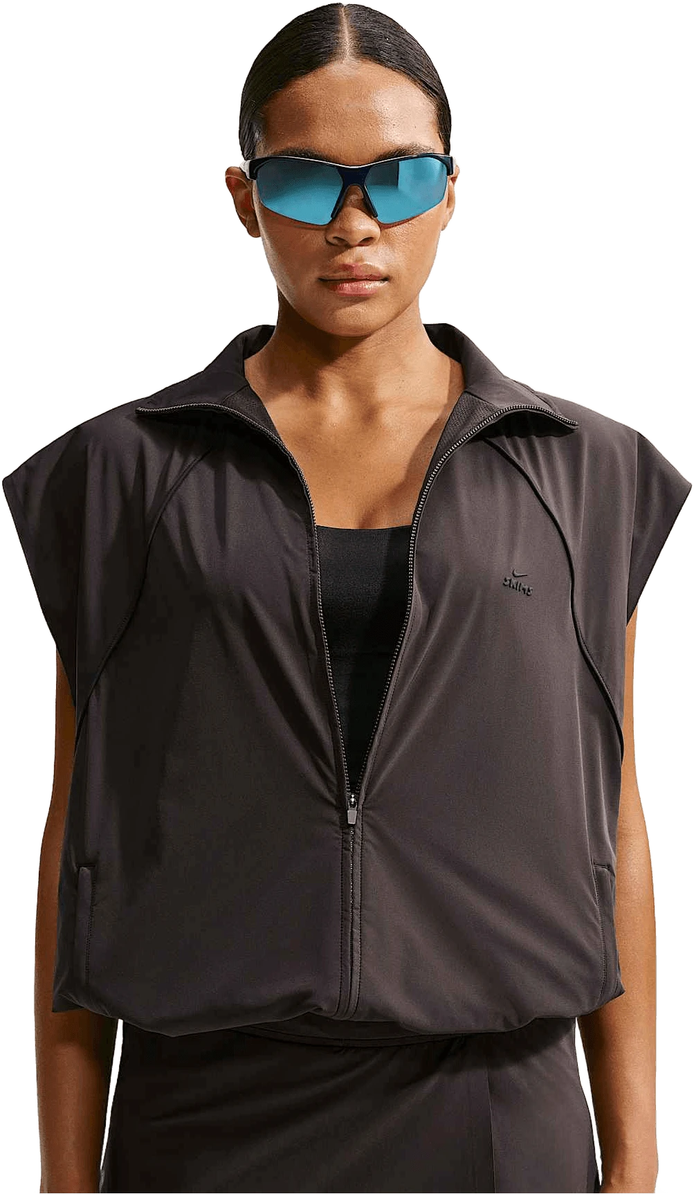 Nike NikeSKIMS Stretch Nylon hardloopschoen voor dames – Bruin