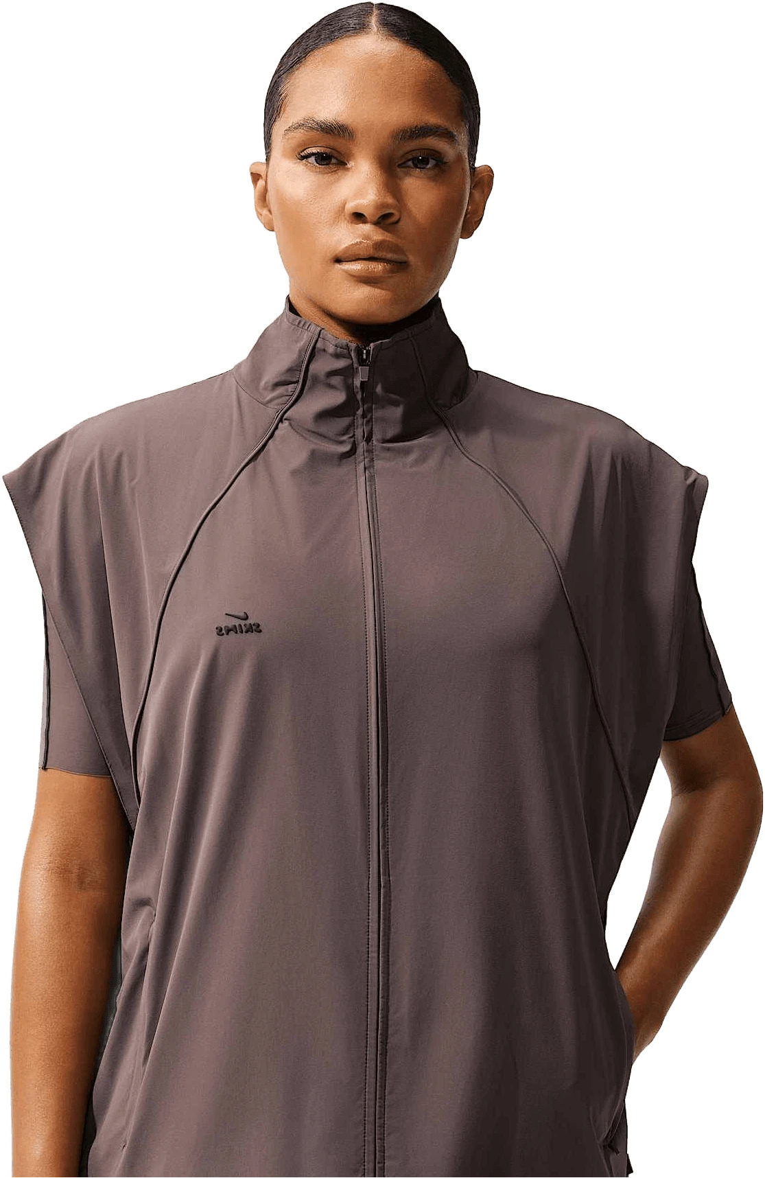 Nike NikeSKIMS Stretch Nylon hardloopschoen voor dames – Bruin