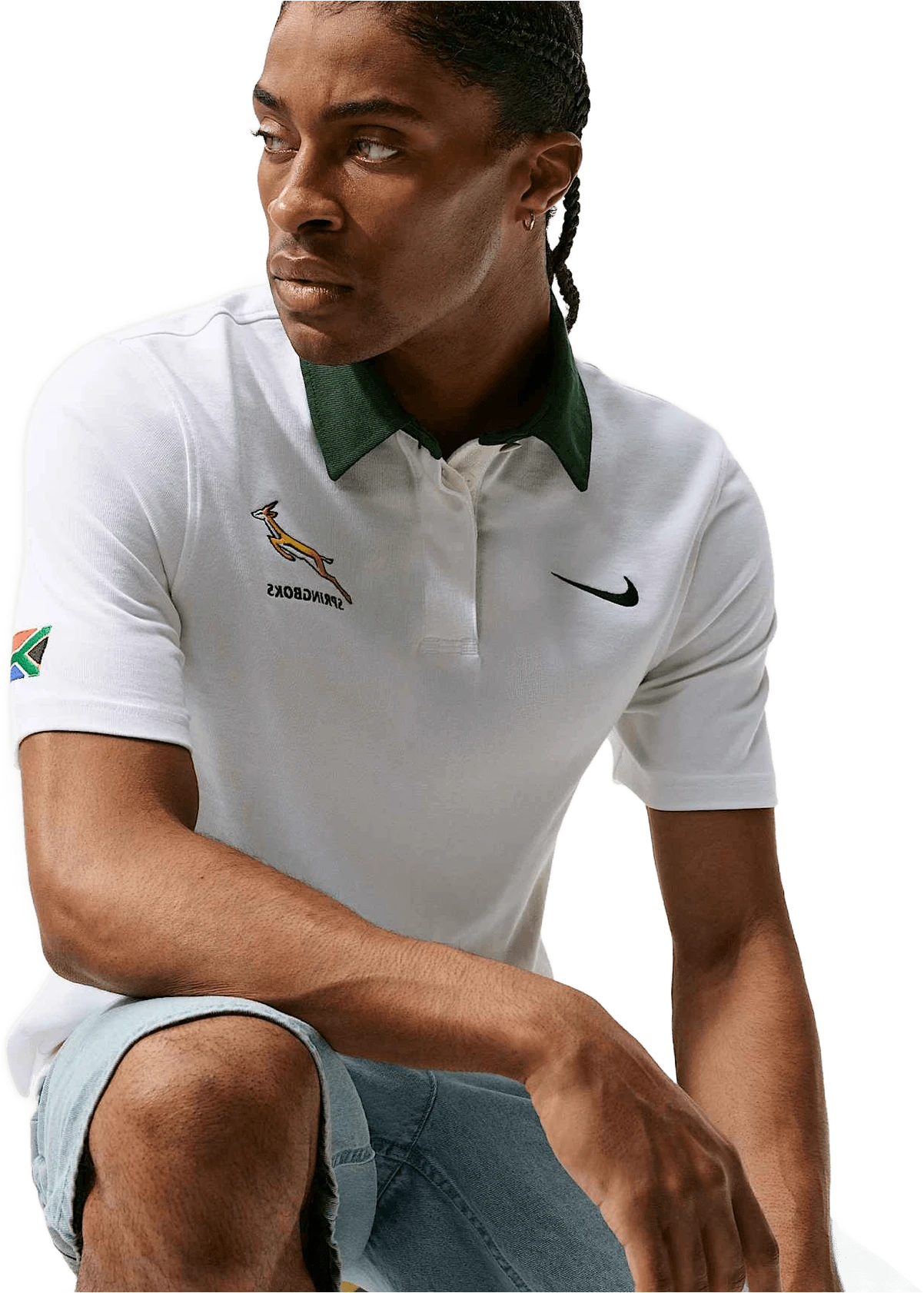 Nike Springboks Uit hardloopschoen voor heren – Wit