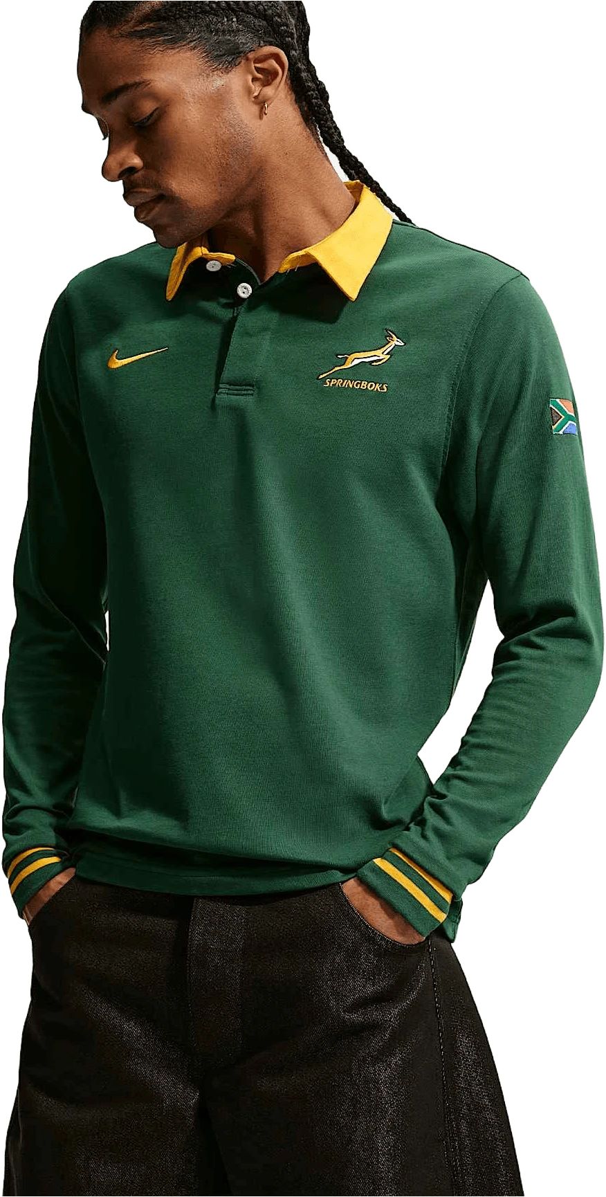 Nike Springboks Thuis hardloopschoen voor heren – Groen