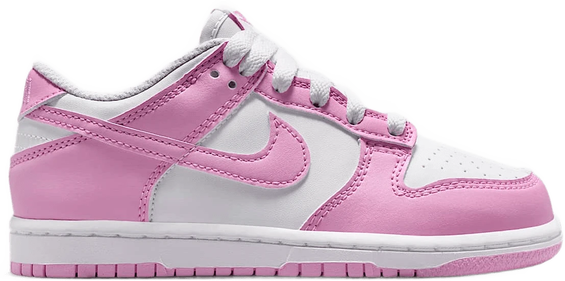 Nike Dunk Low hardloopschoen voor kinderen – Wit