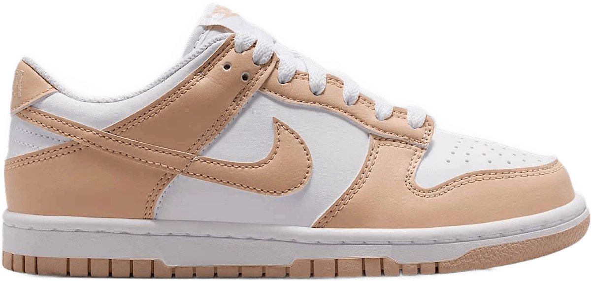 Nike Dunk Low hardloopschoen voor kinderen – Wit