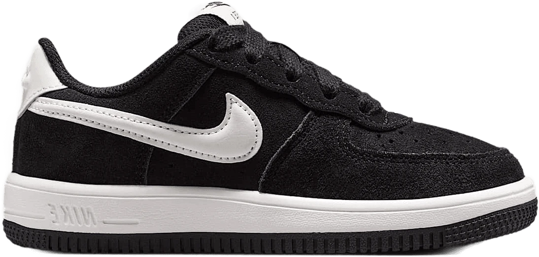 Nike Force 1 Low hardloopschoen voor kinderen – Zwart