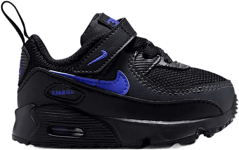 Nike Max 90 hardloopschoen voor kinderen – Zwart