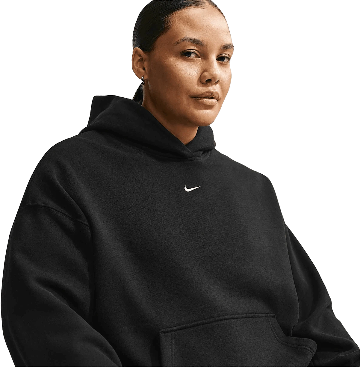 Nike Studio Fleece Middelzwaar hardloopschoen voor dames – Zwart