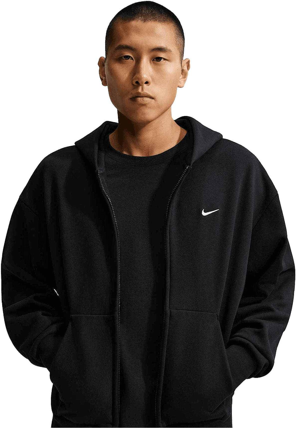 Nike Solo Fleece hardloopschoen voor heren – Zwart