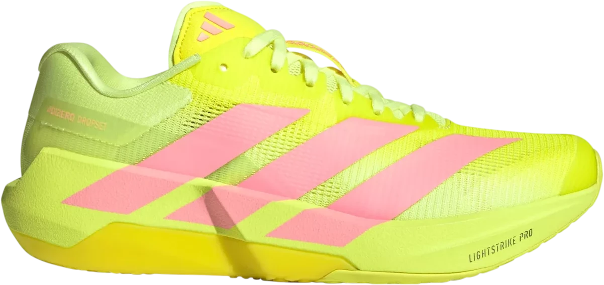 Adidas Adizero Dropset Pro hardloopschoen voor dames – Geel