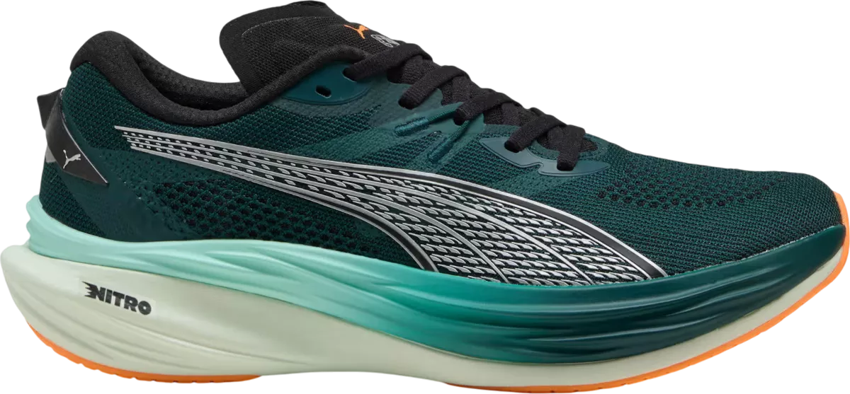 Puma Deviate Nitro 3 hardloopschoen voor heren – Groen