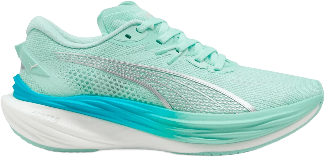 Puma Deviate Nitro 3 hardloopschoen voor dames – Groen