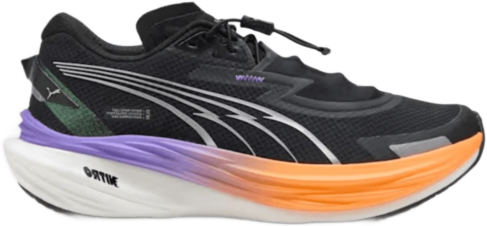 Puma Deviate NITRO 3 WTR+ hardloopschoen voor dames – Zwart