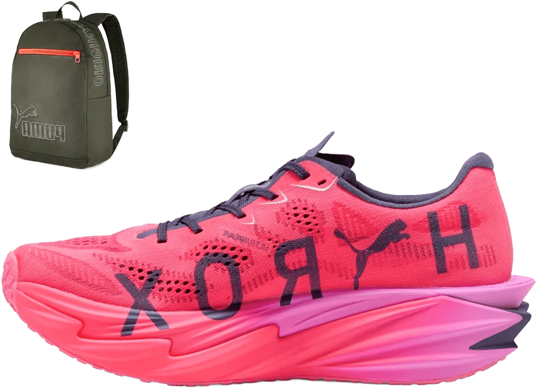 Puma Deviate NITRO Elite 4 HYROX hardloopschoen voor heren – Roze