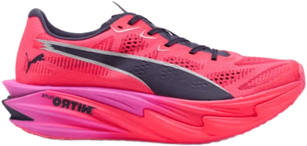 Puma Deviate Nitro Elite 4 HYROX hardloopschoen voor dames – Rood