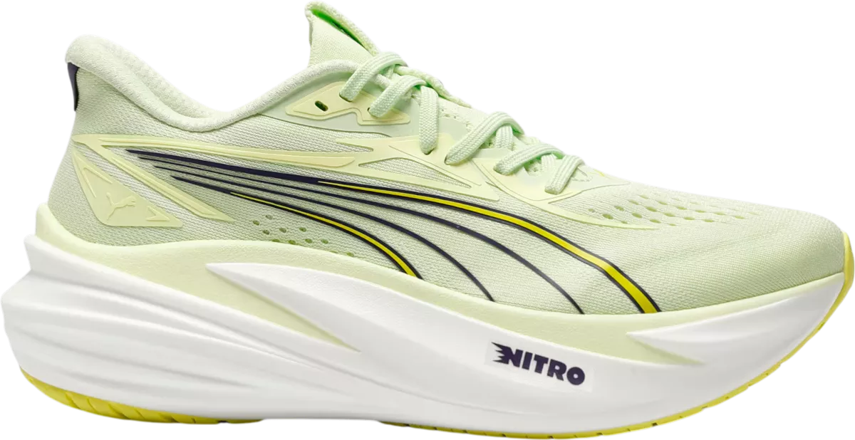Puma MagMax Nitro 2 hardloopschoen voor heren – Geel